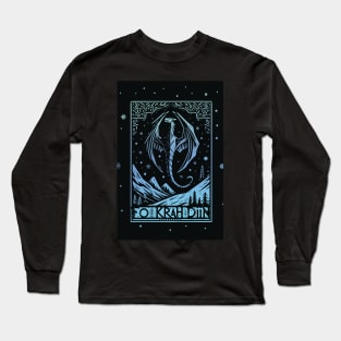 Frost Breath Dragon Shout Long Sleeve T-Shirt